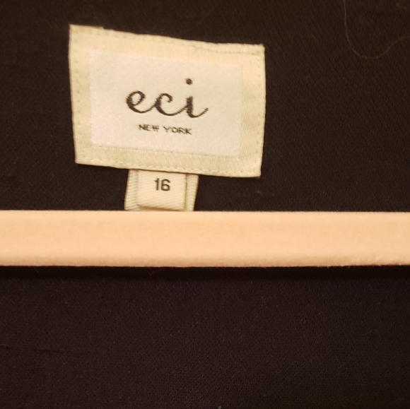 Black Ici top size 16. EUC - Picture 3 of 3